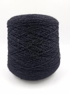 Пряжа Babhar, Zegna Baruffa, меринос, кашемир, цвет черный  (col. 945)